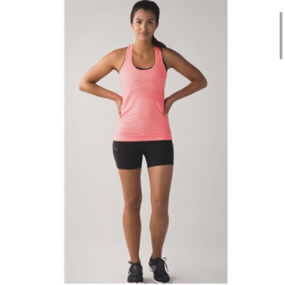 Lululemon Swiftly tech racerback Heathered flash light? 4, 10 - Picture 2 of 2
